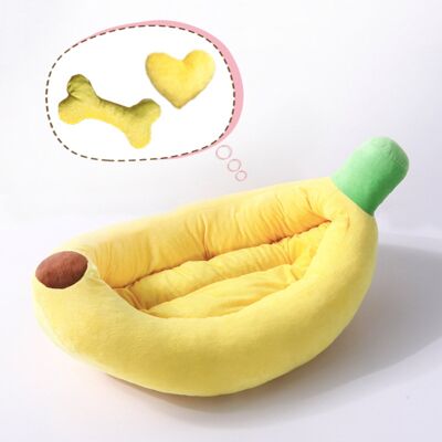 Inny producent LEGOWISKO DLA PSA KOTA + 2 ZABAWKI PODUSZKA LEŻAK BANAN XS 47X28X10CM Inny producent LEGOWISKO DLA PSA KOTA + 2 ZABAWKI PODUSZKA LEŻAK BANAN XS 47X28X10CM
