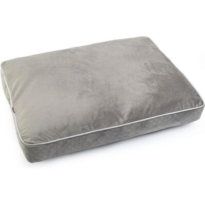 Butikzoo Legowisko dla psa kota Mata dla Psa Materac Łóżko Szare Velvet XXL Butikzoo Legowisko dla psa kota Mata dla Psa Materac Łóżko Szare Velvet XXL