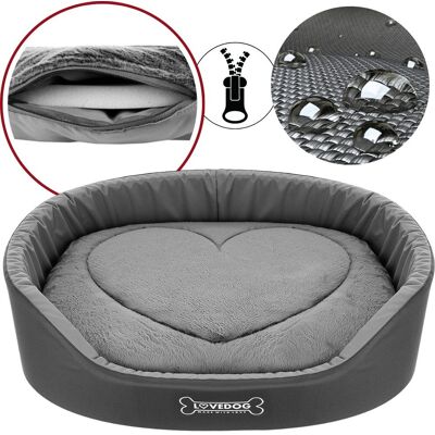 Lovedog Legowisko dla psa kota WODOODPORNE posłanie z pokrowcem ZAMEK kojec M 60x50 Lovedog Legowisko dla psa kota WODOODPORNE posłanie z pokrowcem ZAMEK kojec M 60x50