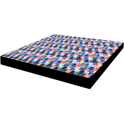 Arco Design Legowisko - Materac Squar Meow 60X60X5 Cm Arco Design Legowisko - Materac Squar Meow 60X60X5 Cm