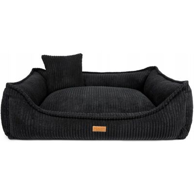 Inny producent Legowisko Ortopedyczne Denzoo Milano Black L 90x75 Kojec Sofa Posłanie Inny producent Legowisko Ortopedyczne Denzoo Milano Black L 90x75 Kojec Sofa Posłanie