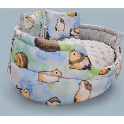 Rosnę Szybko Legowisko sofa dla świnki morskiej premium Rosnę Szybko Legowisko sofa dla świnki morskiej premium
