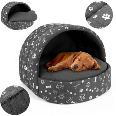 DOGGURU LEGOWISKO WODOODPORNE DOMEK DLA KOTA BUDA DLA PSA BUDKA Z PODUCHĄ L 62x52cm DOGGURU LEGOWISKO WODOODPORNE DOMEK DLA KOTA BUDA DLA PSA BUDKA Z PODUCHĄ L 62x52cm