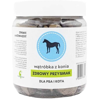 Inny producent Liofilizowana Wątróbka Z Konia 90G Dla Psa I Kota Z Alergią Naturalna Multiwitamina Zdrowy Przysmak Inny producent Liofilizowana Wątróbka Z Konia 90G Dla Psa I Kota Z Alergią Naturalna Multiwitamina Zdrowy Przysmak