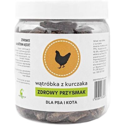Inny producent Liofilizowana Wątróbka Z Kurczaka 70G Dla Psa I Kota Witamina B Żelazo Zdrowy Przysmak Inny producent Liofilizowana Wątróbka Z Kurczaka 70G Dla Psa I Kota Witamina B Żelazo Zdrowy Przysmak