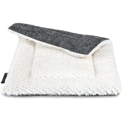 Inny producent Lionto koc dla psa biały, szary 50 cm x 35 cm Inny producent Lionto koc dla psa biały, szary 50 cm x 35 cm