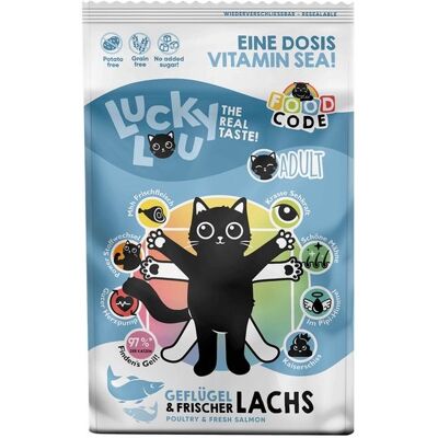 Applaws Lucky Lou Food Code Lifestage Adult Geflugel & Lachs 750g Applaws Lucky Lou Food Code Lifestage Adult Geflugel & Lachs 750g