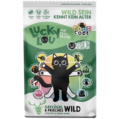 Applaws Lucky Lou Food Code Lifestage Senior Geflugel & Wild 750g Applaws Lucky Lou Food Code Lifestage Senior Geflugel & Wild 750g
