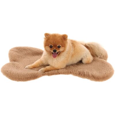 LEBURRE JASZCZUK SPÓŁKA JAWNA Luksusowa mata dywanik dla psa Petstories Furry Bone beige Rozmiar S LEBURRE JASZCZUK SPÓŁKA JAWNA Luksusowa mata dywanik dla psa Petstories Furry Bone beige Rozmiar S