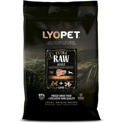 Inny producent Lyopet Extra Raw Karma dla dorosłych psów. Łosoś z batatami 10,8kg Inny producent Lyopet Extra Raw Karma dla dorosłych psów. Łosoś z batatami 10,8kg