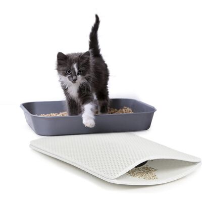 Canadian Cat Magiczna Dwuwarstwowa Mata Canadiancat Company Nowy Projekt 2021 Biała Mała Canadian Cat Magiczna Dwuwarstwowa Mata Canadiancat Company Nowy Projekt 2021 Biała Mała