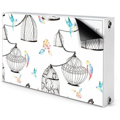Maskownica na kaloryfer Klatki dla ptaków 100x60, Bluedecor Maskownica na kaloryfer Klatki dla ptaków 100x60, Bluedecor