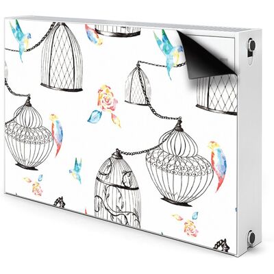 Maskownica na kaloryfer Klatki dla ptaków 90x60, Bluedecor Maskownica na kaloryfer Klatki dla ptaków 90x60, Bluedecor