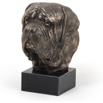 Art-Dog Mastiff - Rzeźba psa, bust na kamiennej podstawie - Dekoracyjna, Kolekcjonerska Art-Dog Mastiff - Rzeźba psa, bust na kamiennej podstawie - Dekoracyjna, Kolekcjonerska