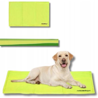 Inny producent Mata Chłodząca Dla Psa Kota Zielona L 50X90 Cm Do Domu Samochodu Kojca Inny producent Mata Chłodząca Dla Psa Kota Zielona L 50X90 Cm Do Domu Samochodu Kojca
