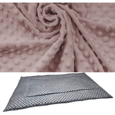 Rosnę Szybko Mata do klatki dla świnki, jeża 100x60 wodoodporna pudrowy róż Rosnę Szybko Mata do klatki dla świnki, jeża 100x60 wodoodporna pudrowy róż