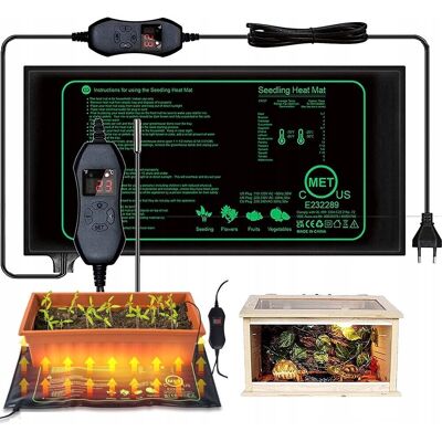 Inny producent MATA GRZEWCZA GRZEJNA Z TERMOSTATEM DO TERRARIUM ROŚLIN SADZONEK 52x24cm Inny producent MATA GRZEWCZA GRZEJNA Z TERMOSTATEM DO TERRARIUM ROŚLIN SADZONEK 52x24cm