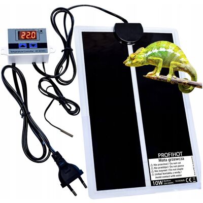 profiHOT MATA GRZEWCZA GRZEJNA Z TERMOSTATEM TERRARIUM ROŚLIN SADZONEK 20x30cm 10W profiHOT MATA GRZEWCZA GRZEJNA Z TERMOSTATEM TERRARIUM ROŚLIN SADZONEK 20x30cm 10W
