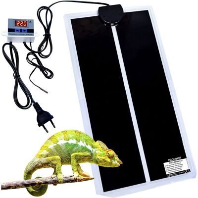 profiHOT Mata Grzewcza Grzejna Z Termostatem Terrarium Roślin Sadzonek 28X65Cm 35W profiHOT Mata Grzewcza Grzejna Z Termostatem Terrarium Roślin Sadzonek 28X65Cm 35W