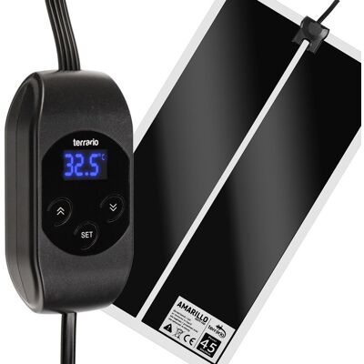 MATA GRZEWCZA Z TERMOSTATEM LCD - Terrario Amarillo 45W MATA GRZEWCZA Z TERMOSTATEM LCD - Terrario Amarillo 45W