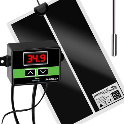 Mata grzewcza z termostatem - Terrario Amantea 2.0 35W Mata grzewcza z termostatem - Terrario Amantea 2.0 35W