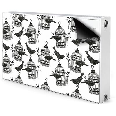 Mata magnetyczna na kaloryfer Klatki ptaków 100x60, Bluedecor Mata magnetyczna na kaloryfer Klatki ptaków 100x60, Bluedecor