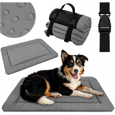 DOGGURU MATA TURYSTYCZNA DLA PSA 90x65 CM WODOODPORNA SKŁADANA PRZENOŚNA LEGOWISKO DOGGURU MATA TURYSTYCZNA DLA PSA 90x65 CM WODOODPORNA SKŁADANA PRZENOŚNA LEGOWISKO