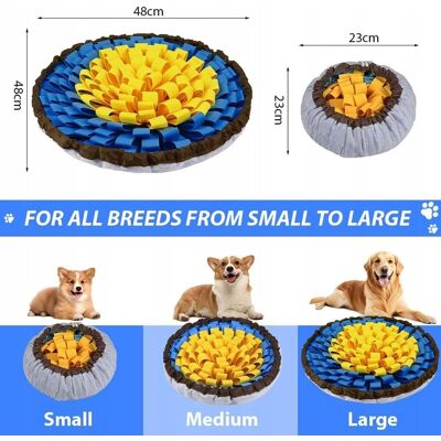 inna (Inny) MATA WĘCHOWA DLA PSA SLOW FEEDER ANTYSTRES TRENING 48CM inna (Inny) MATA WĘCHOWA DLA PSA SLOW FEEDER ANTYSTRES TRENING 48CM