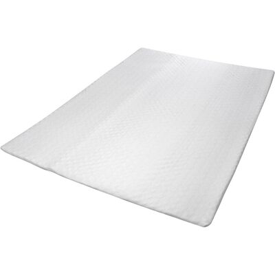 Inny producent Materac nawierzchniowy 200 x 200 x 3 cm Relaxa Soft, biały Inny producent Materac nawierzchniowy 200 x 200 x 3 cm Relaxa Soft, biały