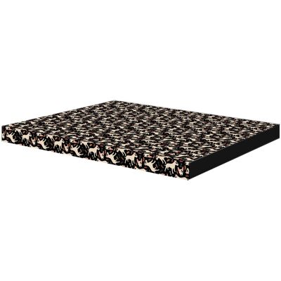 Arco Design Materac ortopedyczny dla psa ORTO XL 80×55×7 cm – nadruk Bullteriers, pianka memory, wodoodporny pokrowiec, Bertoni Arco Design Materac ortopedyczny dla psa ORTO XL 80×55×7 cm – nadruk Bullteriers, pianka memory, wodoodporny pokrowiec, Bertoni