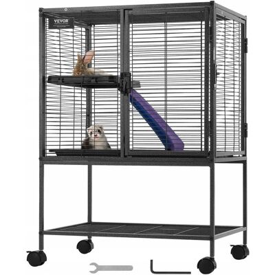 Vevor Metalowa Klatka dla Małych Zwierząt 86 cm Vevor Metalowa Klatka dla Małych Zwierząt 86 cm