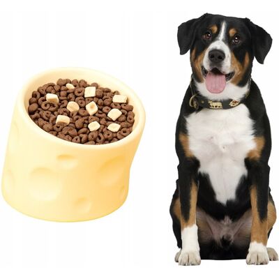 Inny producent MISKA DLA PSA ERGONOMICZNA STABILNA ANTYPOŚLIZGOWA CERAMICZNA ŻÓŁTA 11CM — Wysoka ser/High cheese Inny producent MISKA DLA PSA ERGONOMICZNA STABILNA ANTYPOŚLIZGOWA CERAMICZNA ŻÓŁTA 11CM — Wysoka ser/High cheese