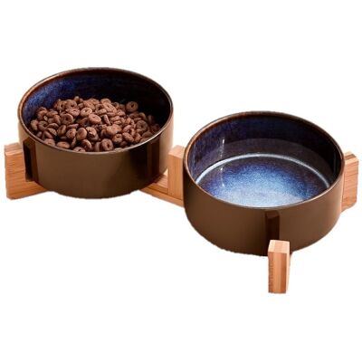Confortime Miska Dla Psa Kota podwójna ceramiczna 2x400ml Confortime Miska Dla Psa Kota podwójna ceramiczna 2x400ml