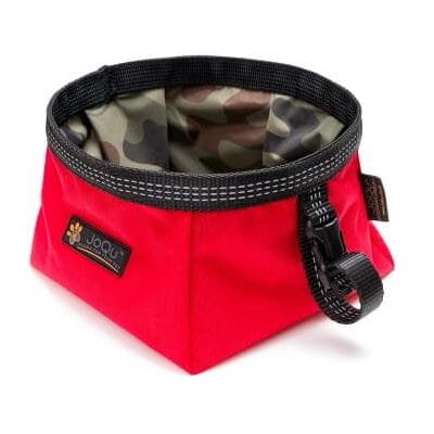 Miska turystyczna dla małego psa JoQu® Walk Bowl czerwona Miska turystyczna dla małego psa JoQu® Walk Bowl czerwona