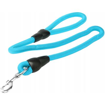 NOBLEZA Mocna Smycz Dla Dużych Psów Wytrzymała Linka 18mm Fluorescencyjna Niebieska NOBLEZA Mocna Smycz Dla Dużych Psów Wytrzymała Linka 18mm Fluorescencyjna Niebieska