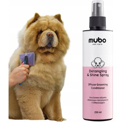 Inny producent Mubo Dwufazowa Odżywka Spray do Rozczesywania i Nabłyszczania Sierści Psa i Kota 250 ml Inny producent Mubo Dwufazowa Odżywka Spray do Rozczesywania i Nabłyszczania Sierści Psa i Kota 250 ml