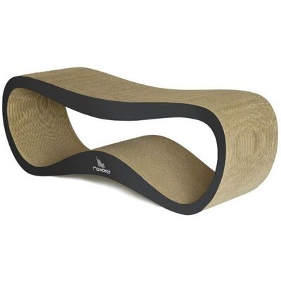 Mykotty LUI - Drapak dla Kotów - 75x25x25cm - Czarny Mykotty LUI - Drapak dla Kotów - 75x25x25cm - Czarny