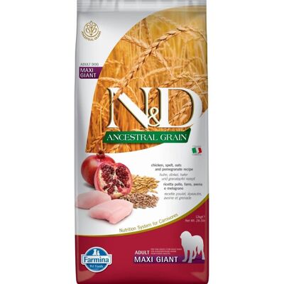FARMINA N&D Sucha karma dla dużych psów - Kurczak - 12 kg FARMINA N&D Sucha karma dla dużych psów - Kurczak - 12 kg