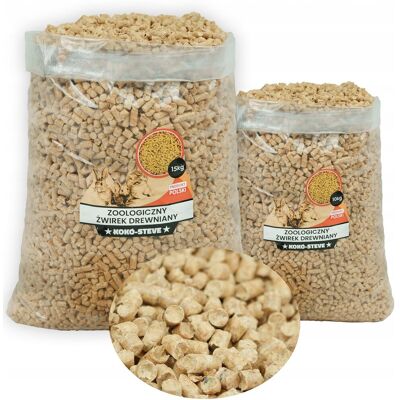 Inny producent Naturalny Jasny Żwirek nie pyli Pochłania Zapachy Biodegradowalny 25kg Inny producent Naturalny Jasny Żwirek nie pyli Pochłania Zapachy Biodegradowalny 25kg