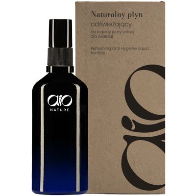Inny producent Naturalny płyn odświeżający do higieny jamy ustnej dla zwierząt 100 ml AIO NATURE Inny producent Naturalny płyn odświeżający do higieny jamy ustnej dla zwierząt 100 ml AIO NATURE