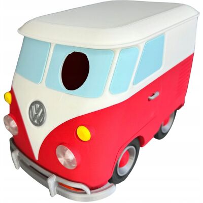 WeebAll Nowoczesny Domek dla ptaków Bus Volkswagen T1 WeebAll Nowoczesny Domek dla ptaków Bus Volkswagen T1