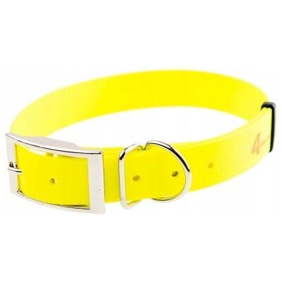 Obroża 4WILD 25 mm L/XL 38-52 cm - Neonowy żółty Obroża 4WILD 25 mm L/XL 38-52 cm - Neonowy żółty