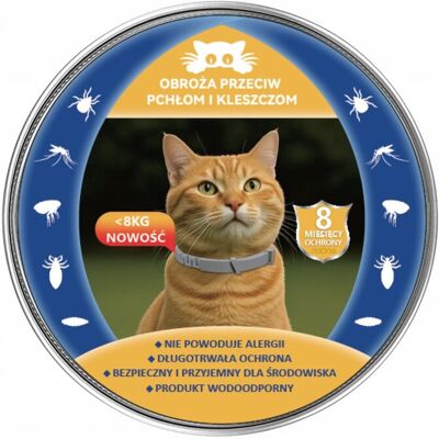 Inny producent OBROŻA DLA KOTA / MAŁEGO PSA NA PCHŁY KLESZCZE UNIWERSALNA Inny producent OBROŻA DLA KOTA / MAŁEGO PSA NA PCHŁY KLESZCZE UNIWERSALNA