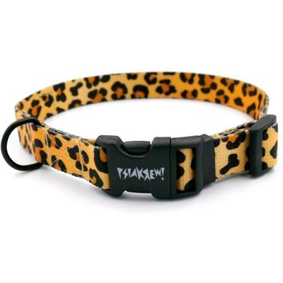 Psiakrew Obroża dla Psa Regulowana Tarzan, wąska 2 cm, dla mniejszych psów i szczeniaków, czarne okucia-M 28-40 cm Psiakrew Obroża dla Psa Regulowana Tarzan, wąska 2 cm, dla mniejszych psów i szczeniaków, czarne okucia-M 28-40 cm