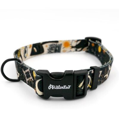 Psiakrew Obroża Dla Psa Regulowana Zodiak, Wąska 2 Cm, Dla Mniejszych Psów I Szczeniaków, Okucia Czarne-L 34-44 Cm Psiakrew Obroża Dla Psa Regulowana Zodiak, Wąska 2 Cm, Dla Mniejszych Psów I Szczeniaków, Okucia Czarne-L 34-44 Cm