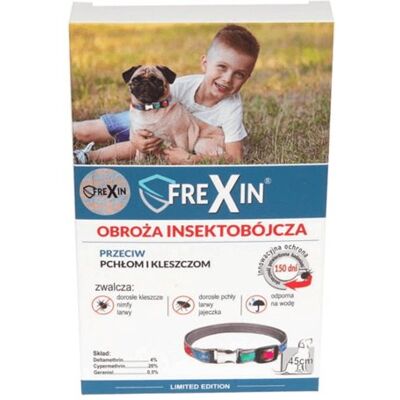 Laboratorium Organiczne Obroża insektobójcza FreXin dla psa 45 cm Laboratorium Organiczne Obroża insektobójcza FreXin dla psa 45 cm