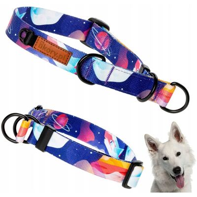 Obroża PÓŁZACISKOWA dla psa Dwustronna 15 mm S 26 - 34 cm uKory KOLOROWA Obroża PÓŁZACISKOWA dla psa Dwustronna 15 mm S 26 - 34 cm uKory KOLOROWA