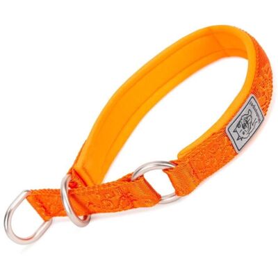 Obroża półzaciskowa dla psa Winhyepet S (30 - 40 cm), pomarańczowy Obroża półzaciskowa dla psa Winhyepet S (30 - 40 cm), pomarańczowy