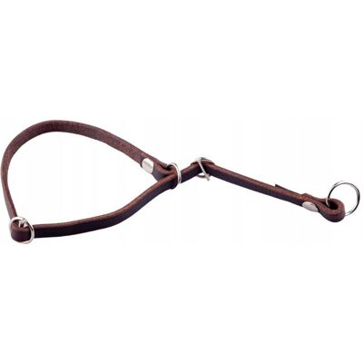 Obroża skórzana półzaciskowa / dławik 4WILD 50 cm Obroża skórzana półzaciskowa / dławik 4WILD 50 cm