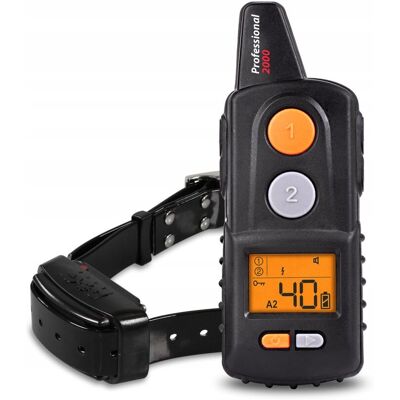 inna (Inny) Obroża szkoleniowa DOGTRACE d-control professional 2000-Czarny inna (Inny) Obroża szkoleniowa DOGTRACE d-control professional 2000-Czarny